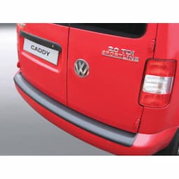 Bumper beschermer passend voor Volkswagen Caddy III 2004-2015 Zwart