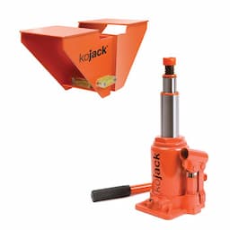 Cric hydraulique caravane KoJack avec niveau à bulle