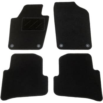 Tapis de voiture pour VW Polo 6R 2010-4 pièces