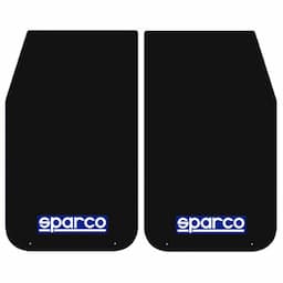 Bavettes Sparco Universal &#39;Large&#39; - Noir, lot de 2 pièces