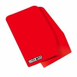 Bavettes universelles Sparco &#39;Large&#39; - Rouge