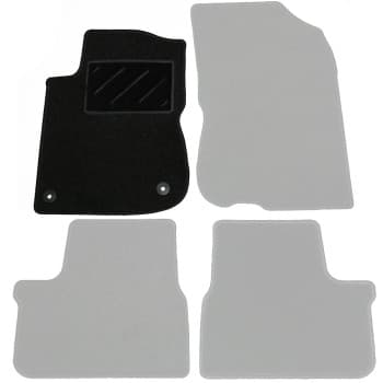 Tapis voiture Gauche Avant Peugeot 208 2012-1 pièce