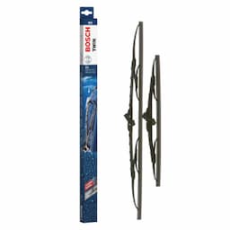 Essuie-glaces Bosch Twin 553 - Longueur : 550/340 mm - Jeu de balais d&#39;essuie-glace pour