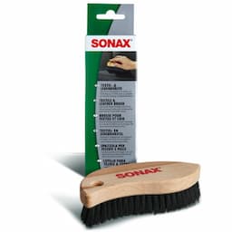 Brosse en cuir et textile Sonax