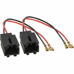 Câble adaptateur haut-parleur (2x) Différents modèles Citroën - Peugeot