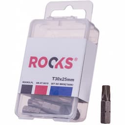 Jeu d&#39;embouts Rooks pour 1/4&quot; T30, 10 pièces